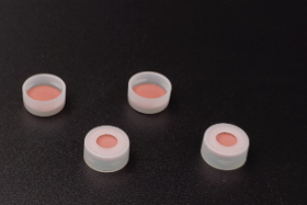 CNW 11mm 透明スナップキャップ（TEF / ブチルゴムセプタム）