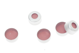 11mm シルバーマグネティッククリンプアルミキャップ（プレアセンブルセプタム付き）